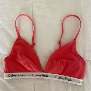 Calvin Klein Pink Bralette